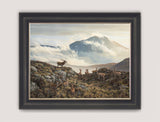 Ben Vorlich Red Deer Canvas Print