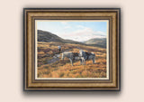 Highland Stalking Ponies Print